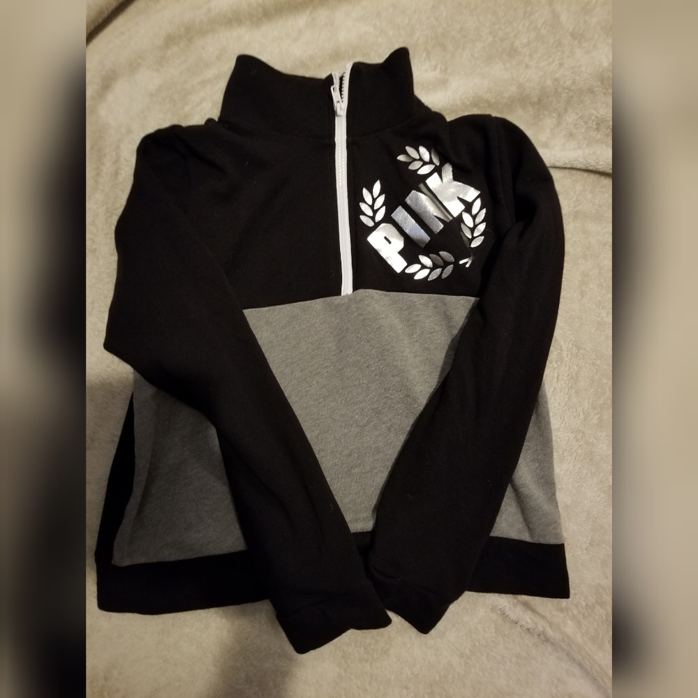 Pink Soft half zip *like new